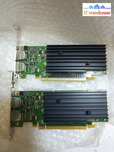 - 2X Hp Nvidia Nvs 295 256Mb Display Port Video Card: 508286-002 / 578226-001