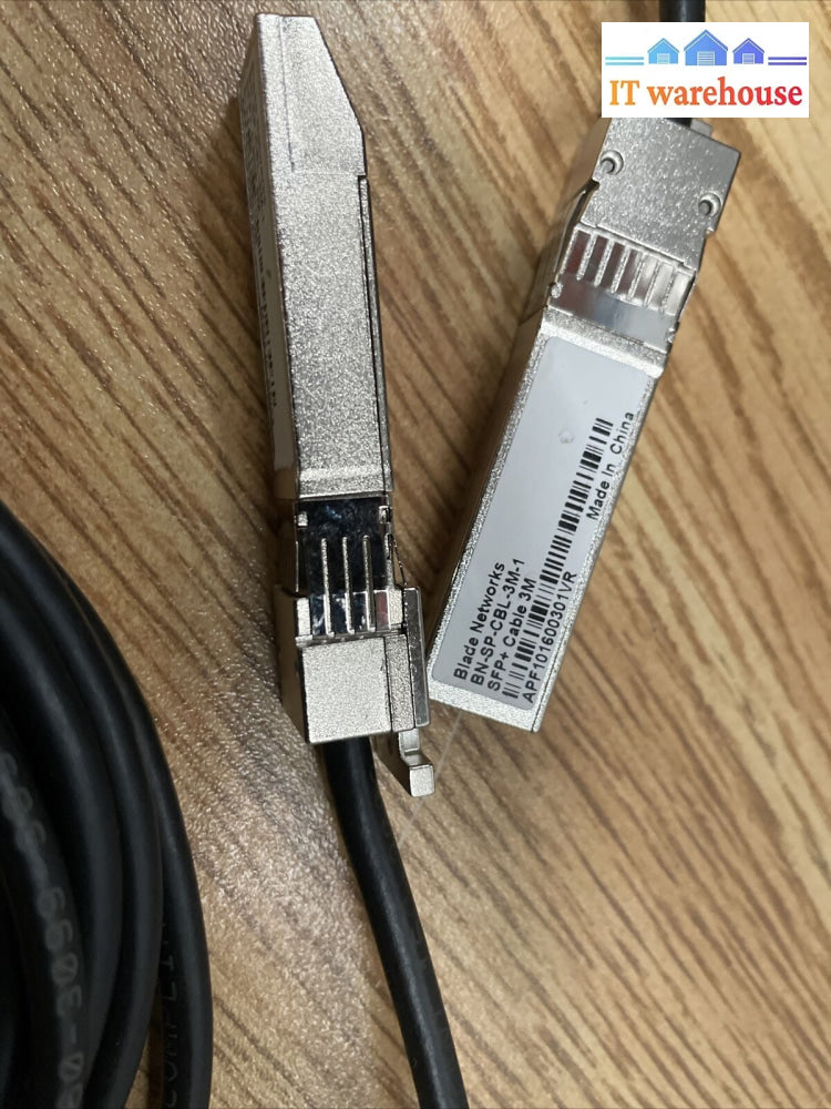 2X Ibm Bn-Sp-Cbl-3M-1 10G Sfp + To Passive Direct Attach Copper Cable