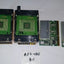 - 2X Intel Xeon 2400Dp Sl6W8 Cpu With Heatsink & Cards @@@