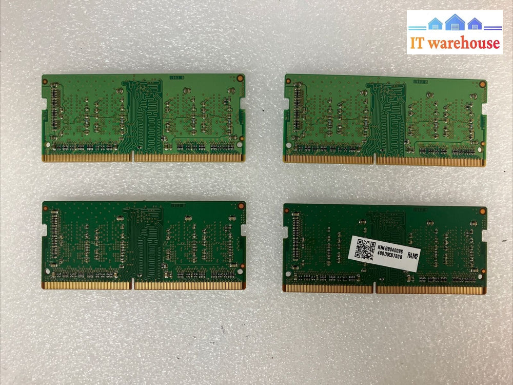 2X Micron Memory 4Gb Ddr4-2400 (1200 Mhz) Pc4-19200 Mta4Atf51264Hz-2G3B1~