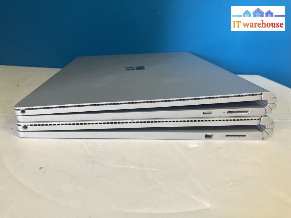 2X Microsoft Surface Book 13.5’ Laptop I5 Cpu 8Gb Ram (For Parts As Is Read) ~