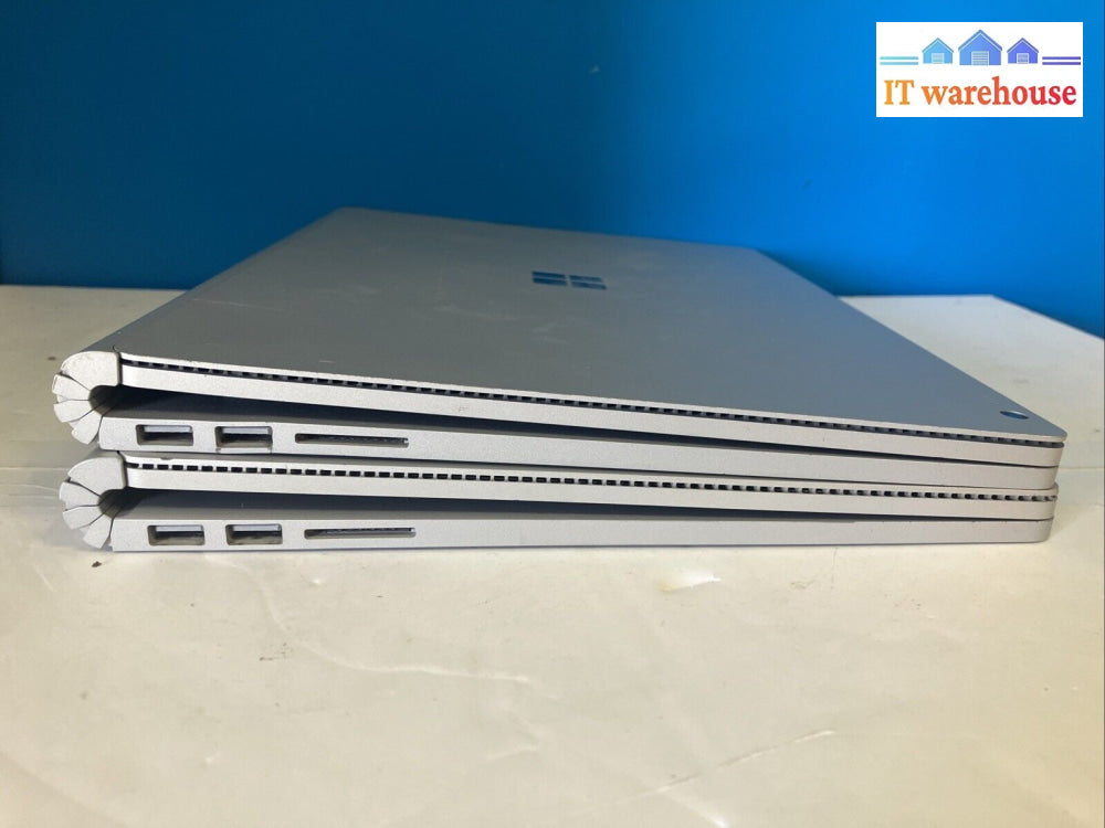 2X Microsoft Surface Book 13.5’ Laptop I5 Cpu 8Gb Ram (For Parts As Is Read) ~