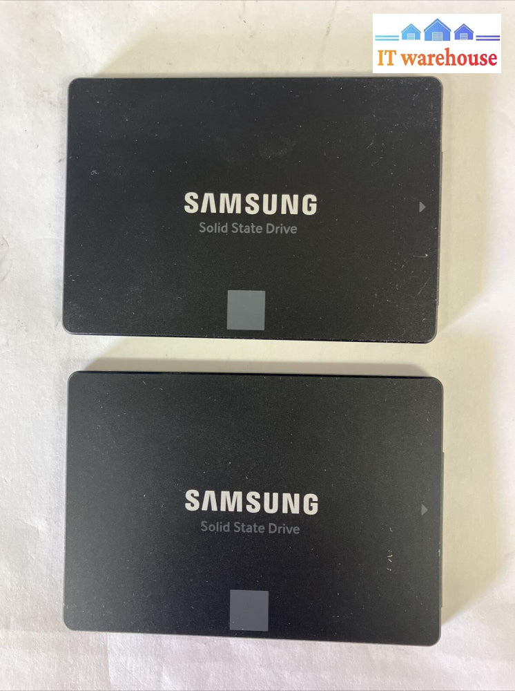 2X Mz7Lm2T0Hmjp Samsung 850 Evo 2Tb Sata 2.5’ Ssd Solid State Mz-75E2T0 (Read) ~