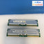 2X Samsung Mr16R1628Af0-Ck8 256Mb Rdram 400Mhz Rimm 800-45 Ram