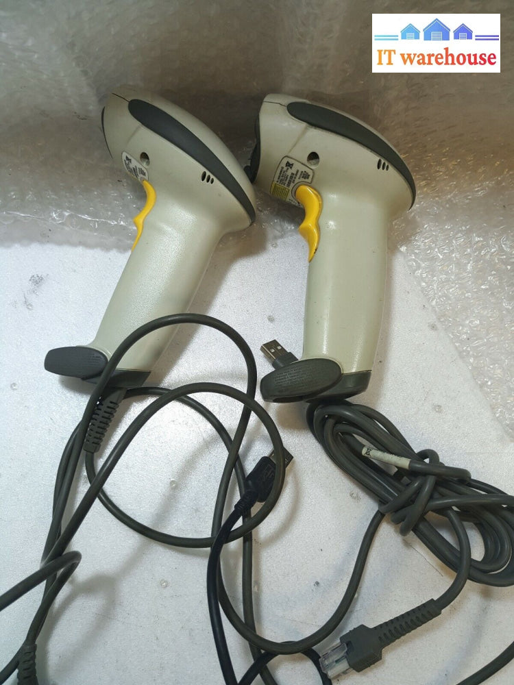 - 2X Symbol Ls4208 Sr20001Zz Usb Barcode Scanner W/ Cable