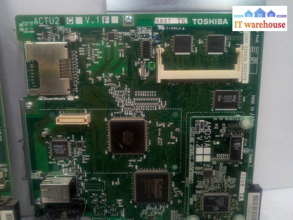 - 2X Toshiba Strata Ctx Cix Actu2A V1L 100 Main Central Processor Module