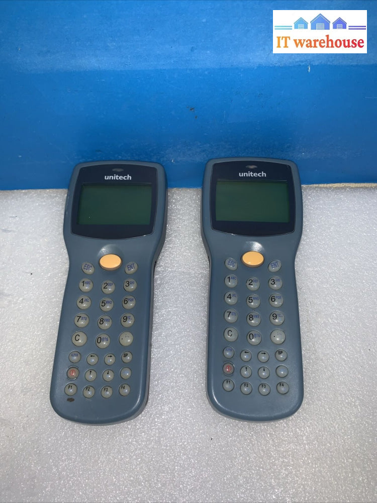 2X Unitech Mixed Model Pt630 Data Collection Terminals (As Is)