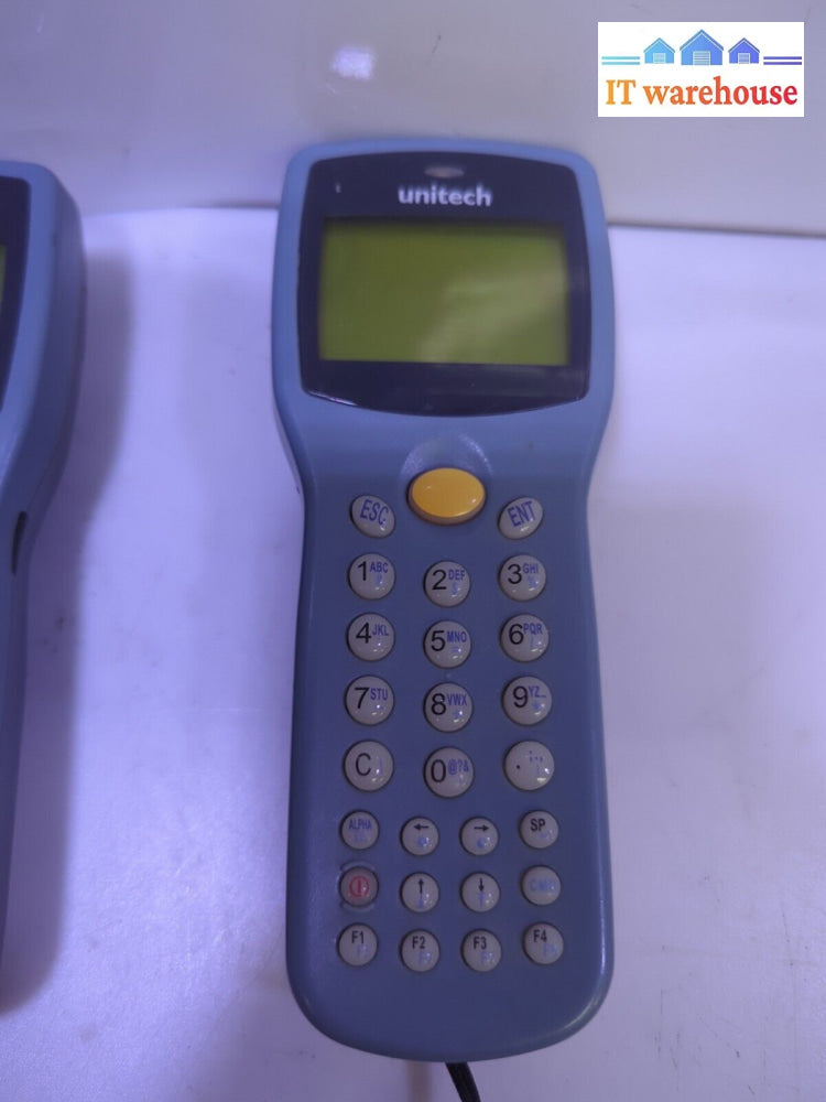- 2X Unitech Model Ht630 Data Collection Terminal Untested