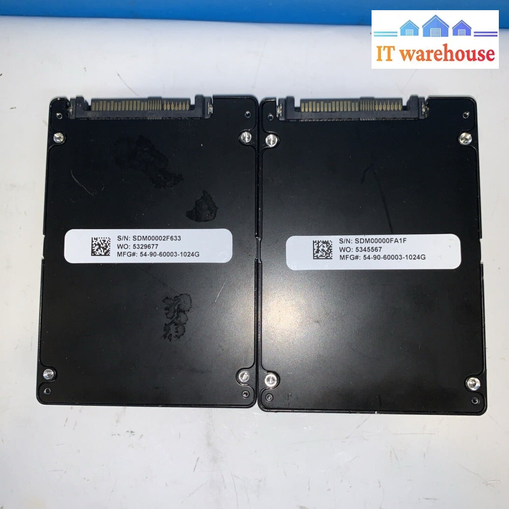 (2X) Wd & Hgst Sn200 800Gb 2.5’’ Pcie Nvme Ssd Hard Drive