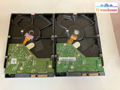 ~ 2X Western Digital Blue 03T7041 3.5’ 500Gb Sata Hard Drive Wd5000Aakx 7200 Rpm