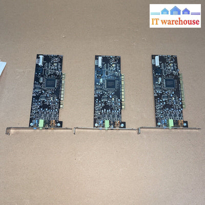 3 X Creative Labs Sb0570 Sound Blaster Audigy Sound Audio Card Full Height