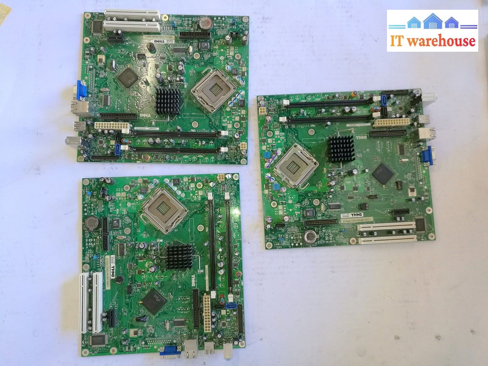 3 X Dell Dimension 3100 E310 Genuine Motherboard Wj770 Jc474 Cn-0Jc474 0Wj770