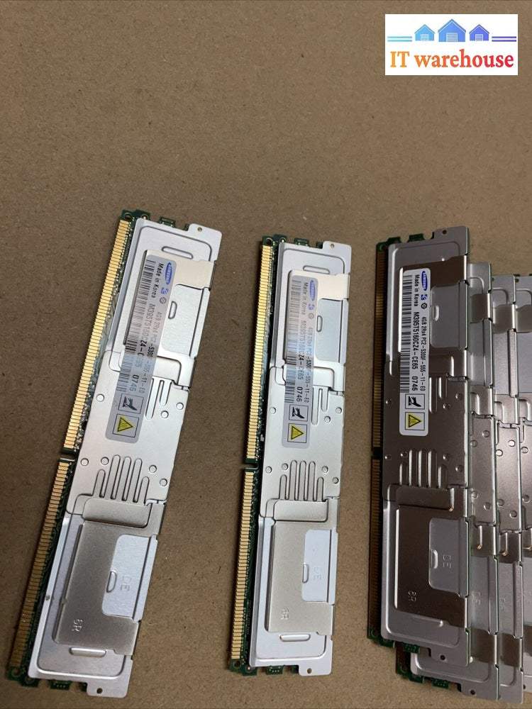 32Gb=8X 4Gb Pc2-5300F Dell Poweredge 2900 2950 1900 1950 1955 R900 Ram