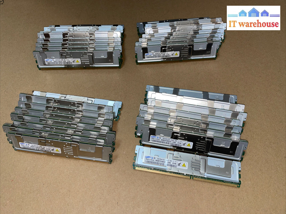 32Gb=8X 4Gb Pc2-5300F Dell Poweredge 2900 2950 1900 1950 1955 R900 Ram