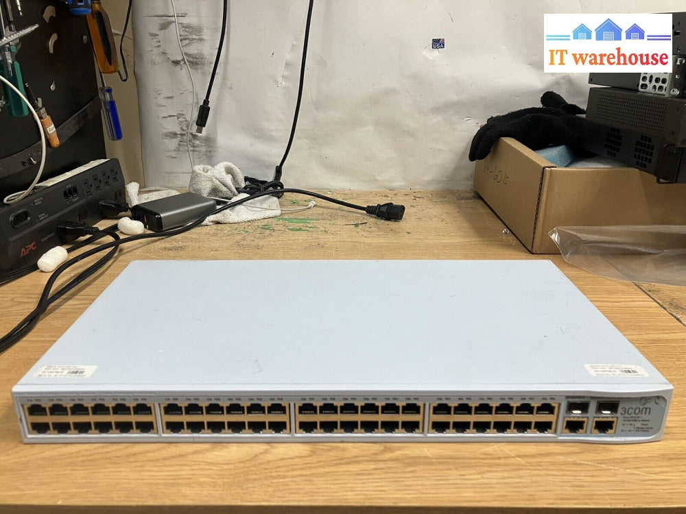 ~ 3Com Baseline Switch 2250 Plus 48 Ports Ethernet Managed - 10014921