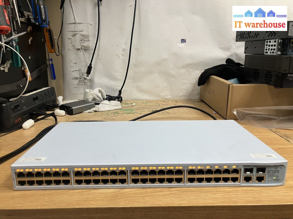 ~ 3Com Baseline Switch 2250 Plus 48 Ports Ethernet Managed - 10014921