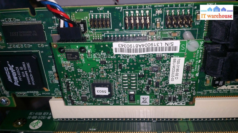 3Ware Amcc 9550Sx-4/8Lp Sata Controller + Extras