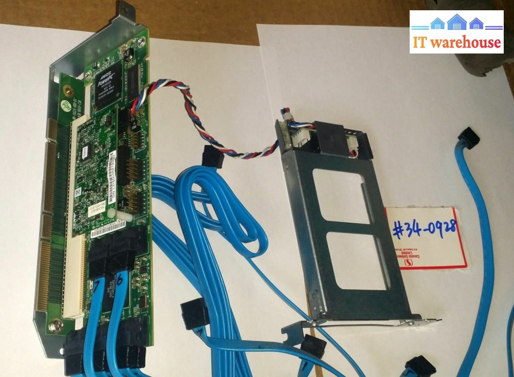 3Ware Amcc 9550Sx-4/8Lp Sata Controller + Extras