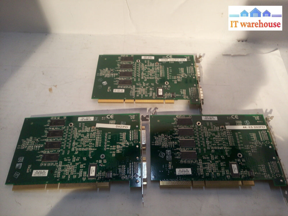 -3X 10-Dx2-01 Planner Dome Medical Imaging Dual Dvi Video Card 944-0616-05A