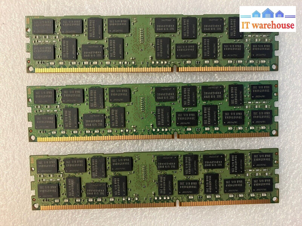 (3X 16Gb) M393B2G70Eb0-Yk0Q2 Samsung Pc3L-12800R Ddr3L-1600 Ecc Reg Server Ram ~