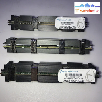 3X 2Gb Apple Mac Pro Nuimpact Nua-Mp800/4Gkt 800Mhz 6400F Memory Ram