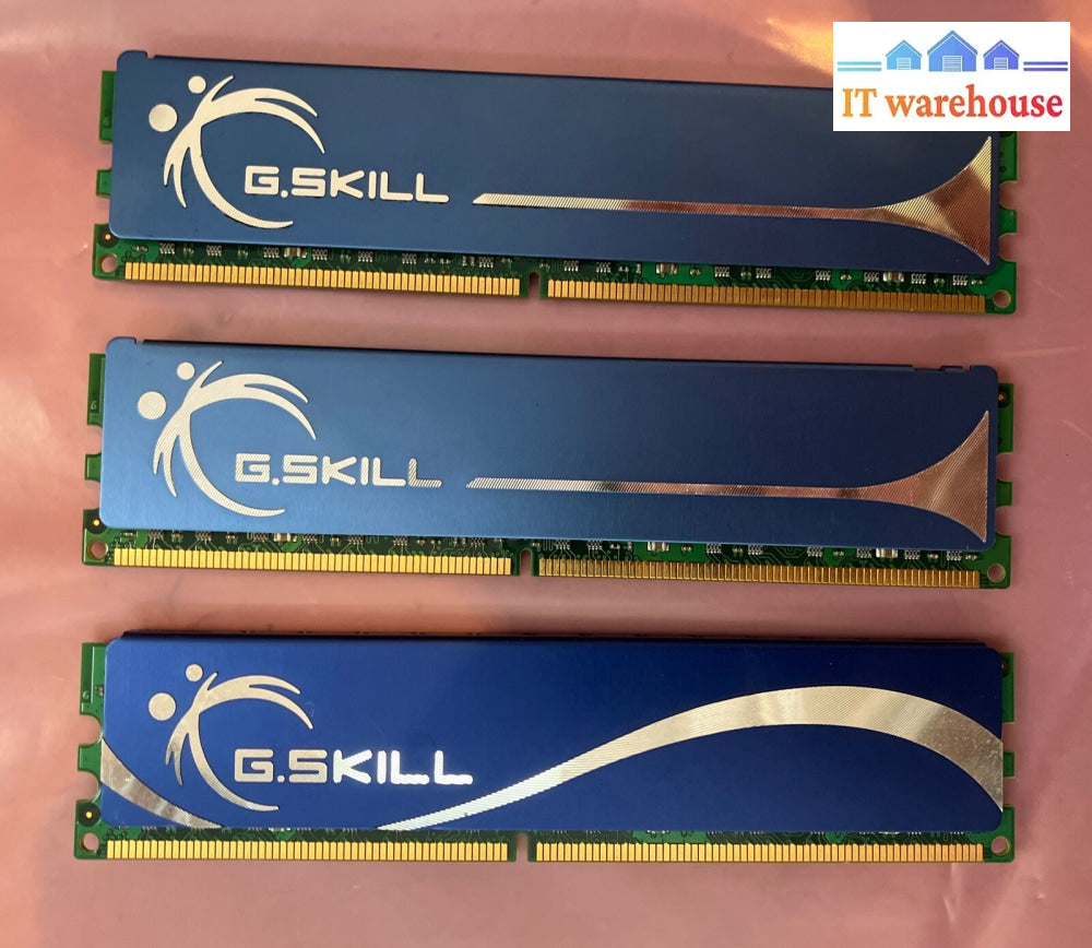 (3X 2Gb) G.skill Pc2-6400 Ddr2-800 F2-6400Cl5D-4Gbpq Dimm Ram Memory ~