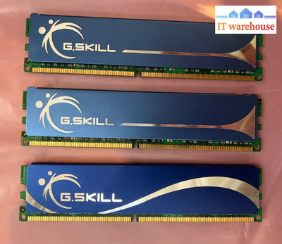 (3X 2Gb) G.skill Pc2-6400 Ddr2-800 F2-6400Cl5D-4Gbpq Dimm Ram Memory ~