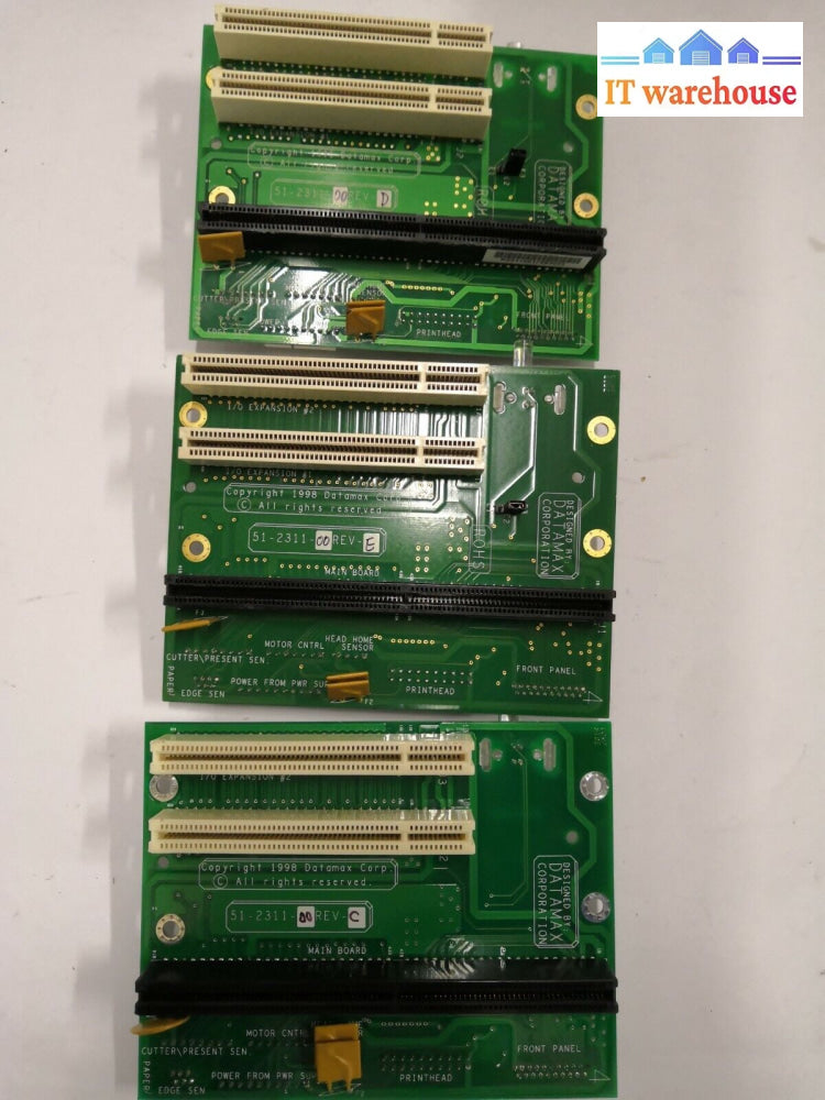 + 3X Datamax I-4206 I-4208 I-4308 I-4210 Backplane Board Label Printer 51-2311-00