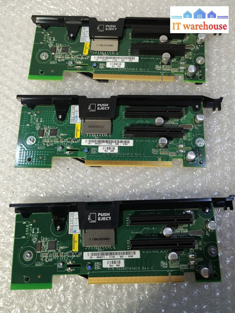 - 3X Dell R805 Nw371 Pci-E Rise Card @@@