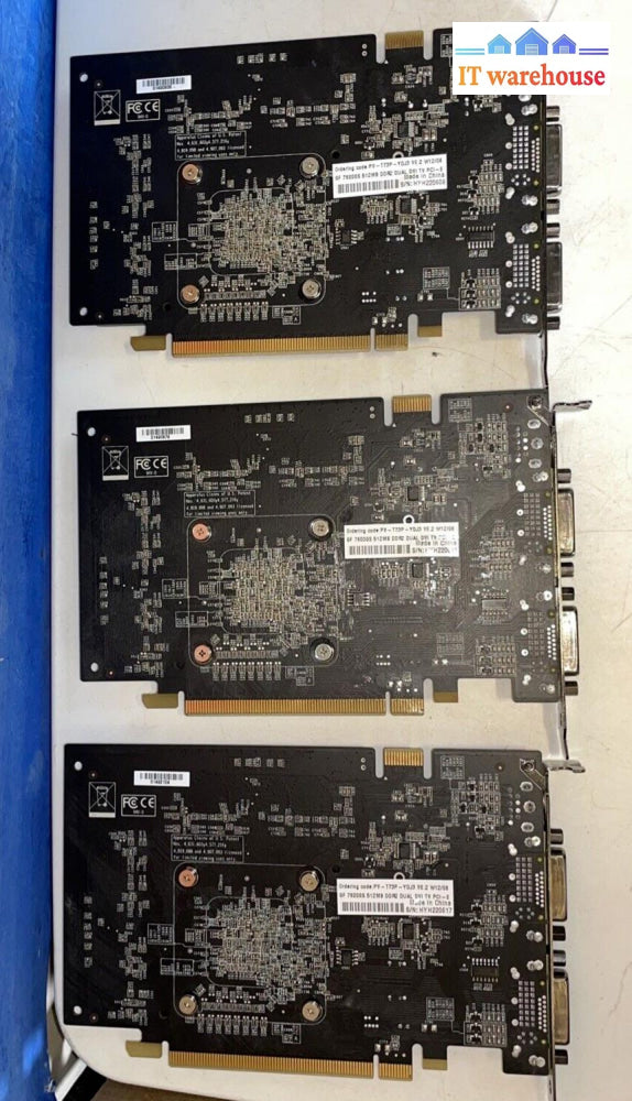 - 3X Desktop Pcie Video Cards