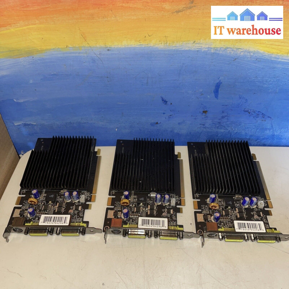 - 3X Desktop Pcie Video Cards