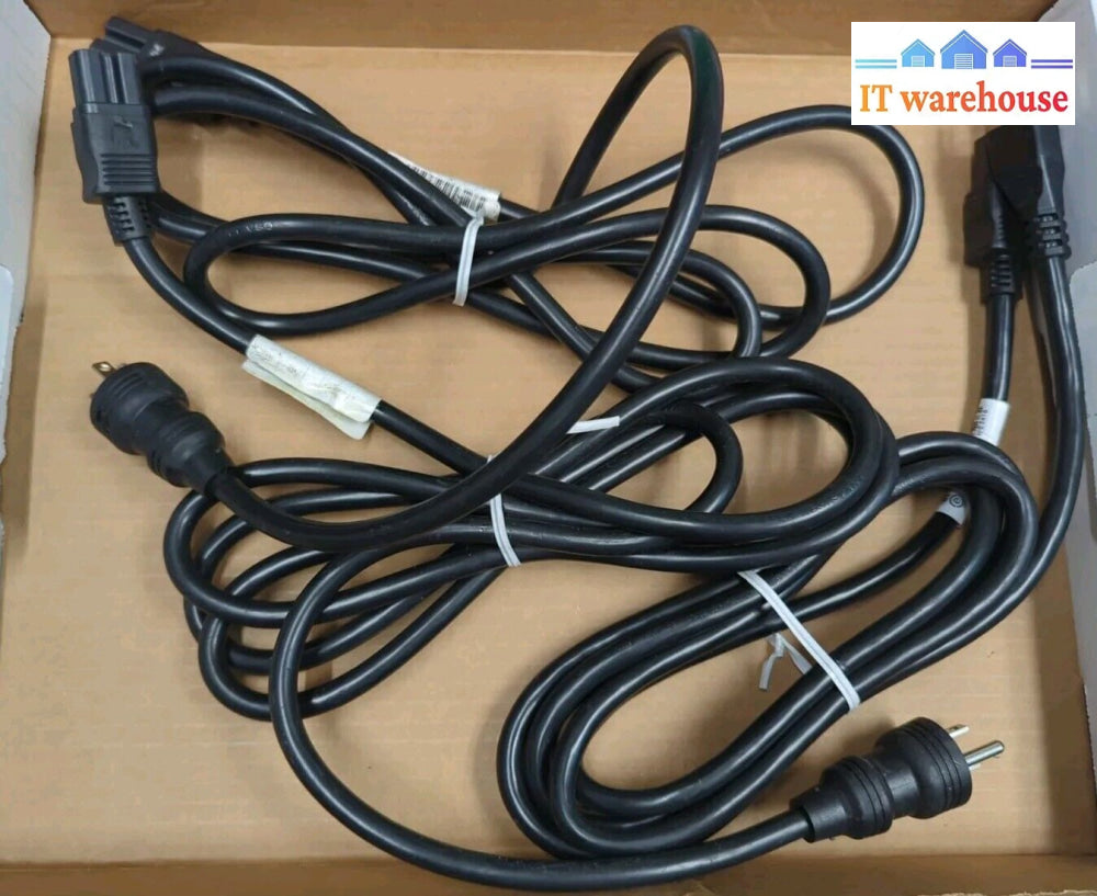 3X Genuine 8121-0973 Power Cord Cables 14 Awg 2.5M 8.2 Ft Black For Procurve -