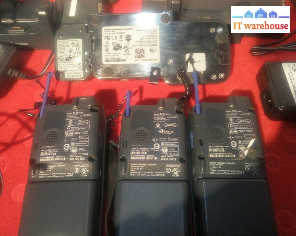 - 3X Intermec Cn4 Mobile Computer With Ad10 Charger And Extra Battery