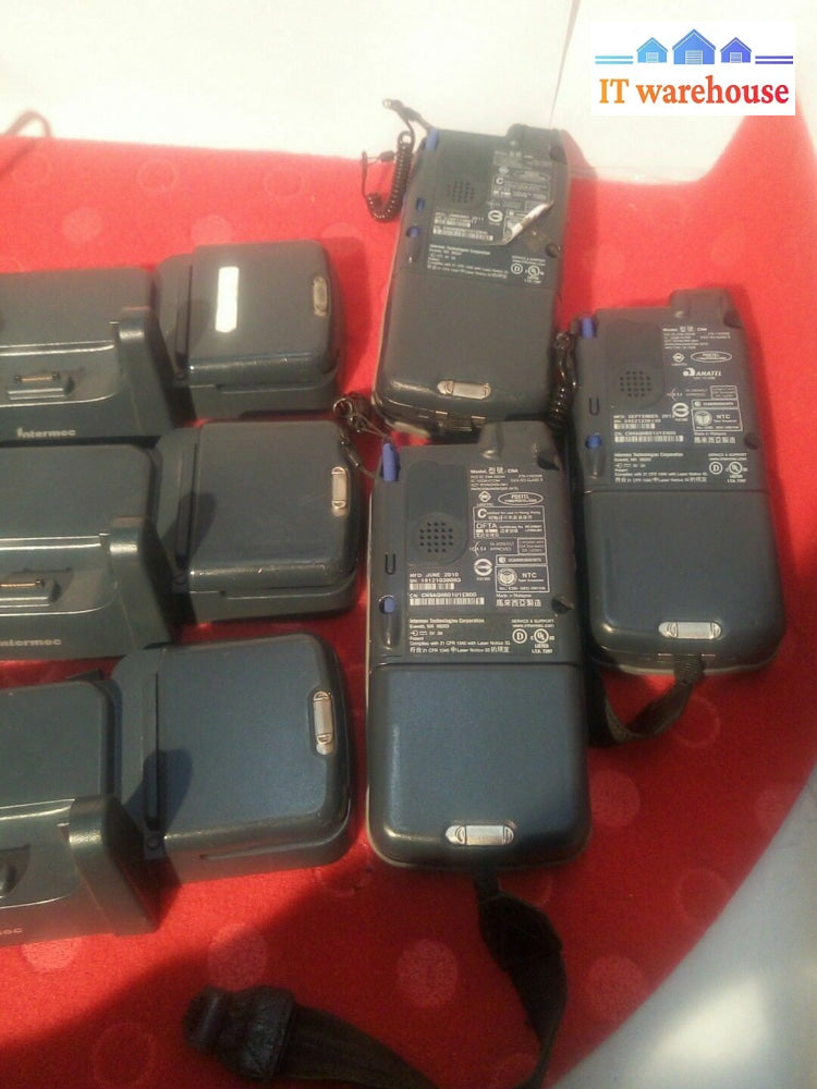 - 3X Intermec Cn4 Mobile Computer With Ad10 Charger And Extra Battery