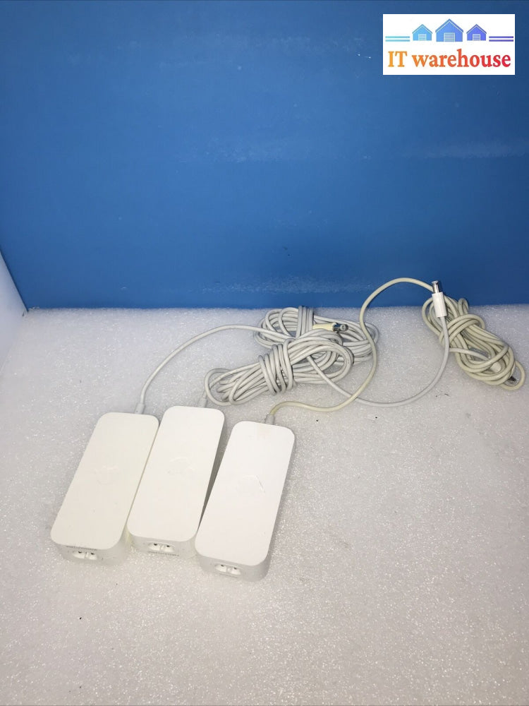 3X Original Oem Apple Airport Extreme Base Station Power Supply Ac Adapter A1202