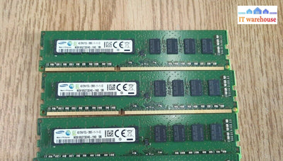 - 3X Samsung M391B5273Dh0-Yk0 4Gb Pc3L-12800E Ddr3-1600Mhz Ecc Server Memory