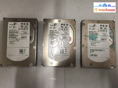 * 3X Seagate Cheetah 15K.5 73Gb 3.5’ Sas Server Hard Drive St373455Ss 0Gy581 @@