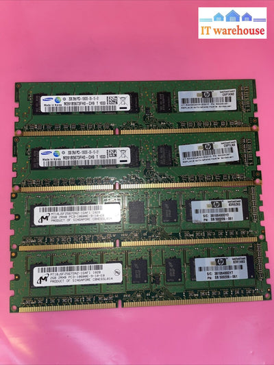 4×2Gb =8Gb Hp Proliant Ml150 G6 Server Memory