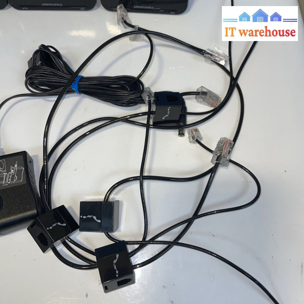 4 sets of Plantronics Wireless Headset CS520 C052 charging base with c IT Warehouse Vancouver