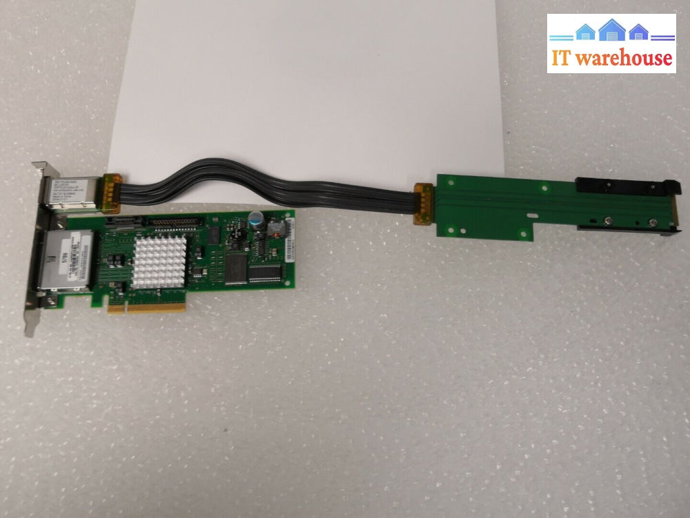 + 4 X Ibm 5909 Sas 3Gb 2 Port Pcie Ddr Raid Adapter Pn 44V4813