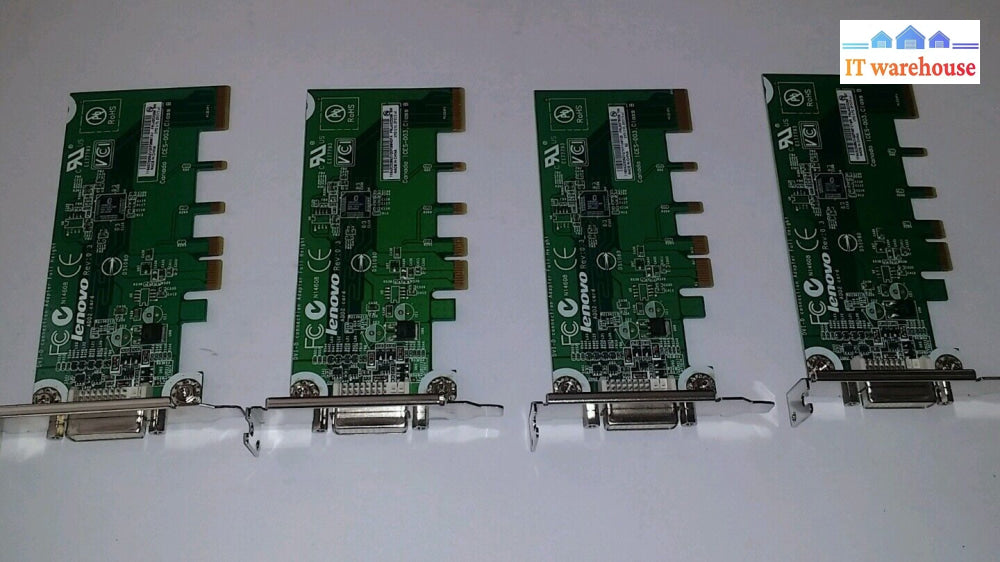 4 X Lenovo 43C0258 U03T6005 Add2 Dvi-D Card Adapter Graphic Card