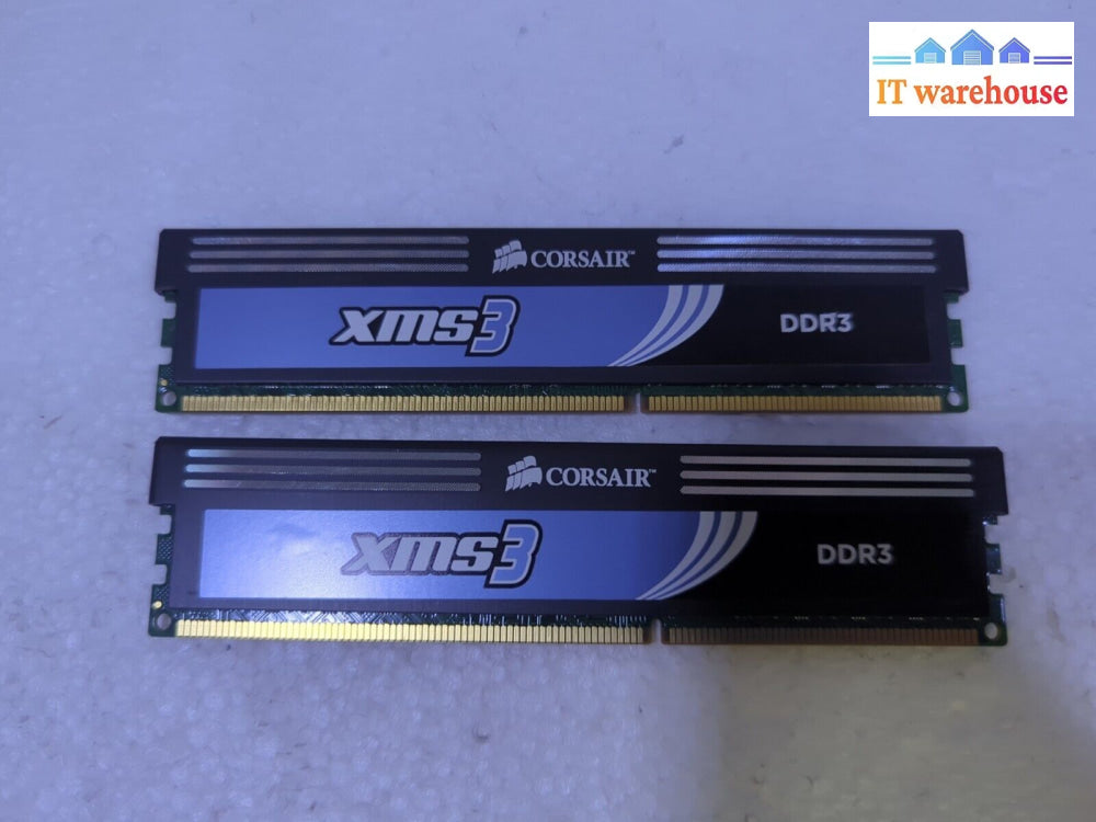 - 4Gb(2X 2Gb) Corsair Xms3 Hx3X12G1600C9 Ddr3 12800U 1600 Desktop Memory Ram