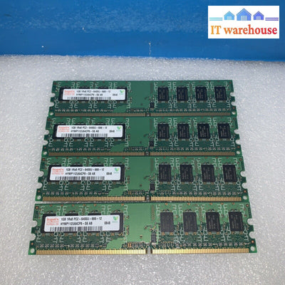 4Gb (4X1Gb) Hynix Pc2-6400U Hymp112U64Cp8 Ddr2 Memory