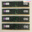 (4X 16Gb) Kingston 2Rx4 Pc3-12800 Ddr3-1600 Kvr16R11D4K4/64 Ecc Server Ram ~