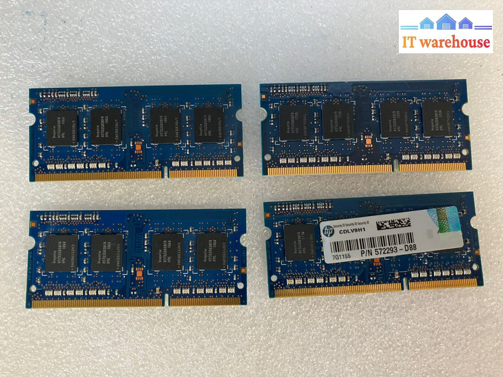 ~ (4X 2Gb) Hynix So-Dimm 1333 Mhz Pc3-10600 Ddr3 Laptop Memory Hmt325S6Bfr8C-H9