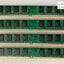 (4X 2Gb) Kingston Kvr667D2N5/2G Pc2-5300 Ddr2-667 1.8V Low Profile Ram 99U5429 ~