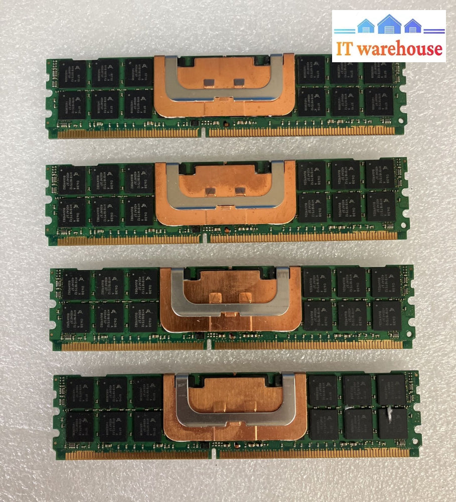 (4X 2Gb) Kingston Uw729-Ifa-Intcos Pc2-4200 Ddr2-533 Ecc Server Dimm Memory ~