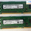 (4X 4Gb) Micron 1Rx8 Ddr3-1600 Pc3-12800U Desktop Dimm Ram Mt8Jtf51264Az-1G6E1 ~