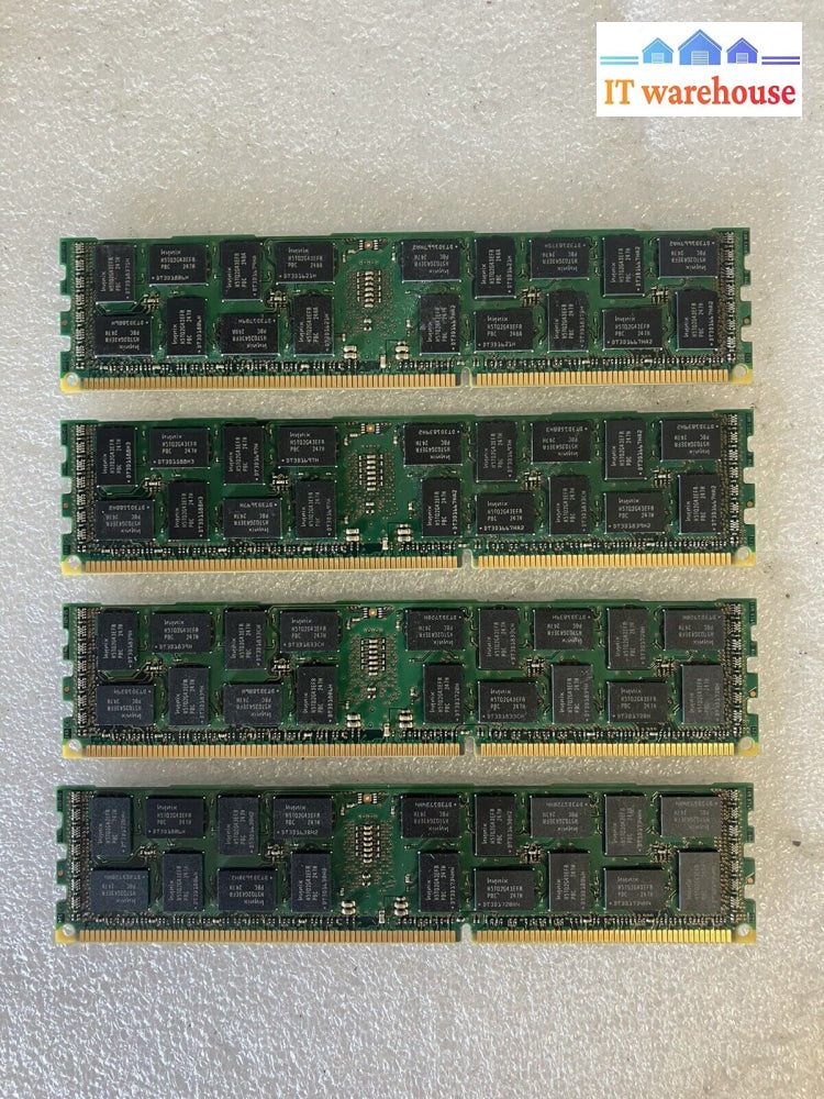 ~ (4X 8Gb) Kinston Kit Of 4 2Rx4 Pc3-12800R Kvr16R11D4K4/32 Ddr3 Ecc Server Ram