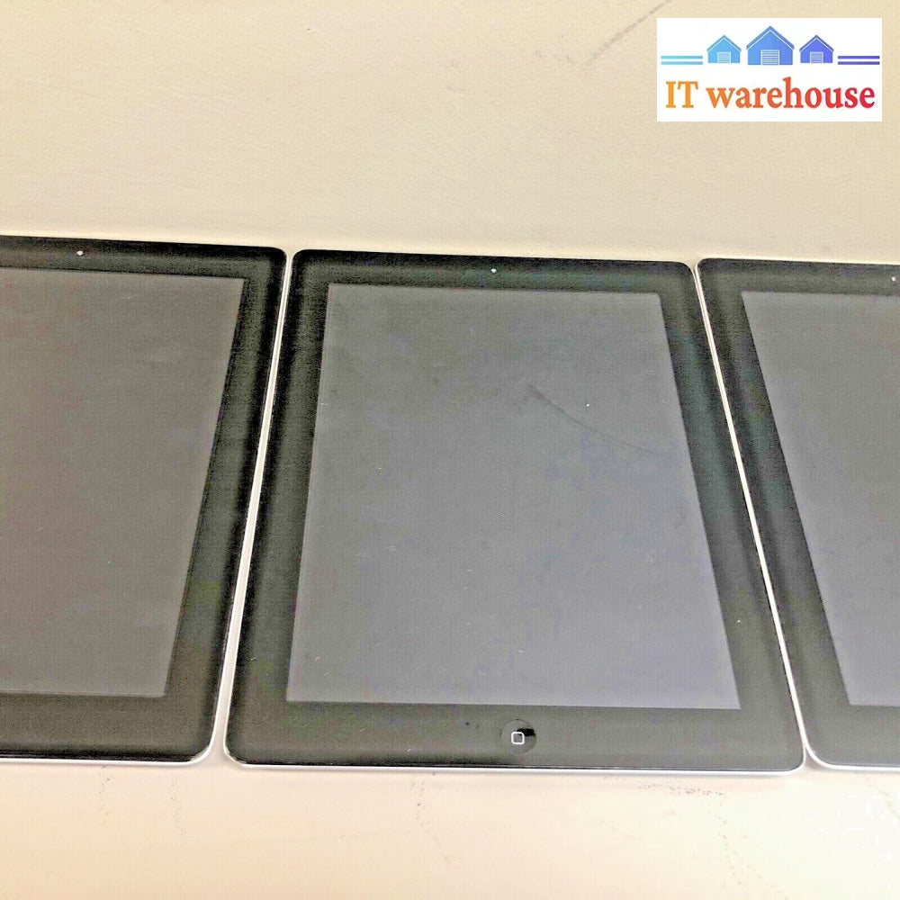 $ 4X Apple Ipad 2 16Gb A1395 As-Is (Different Issus)